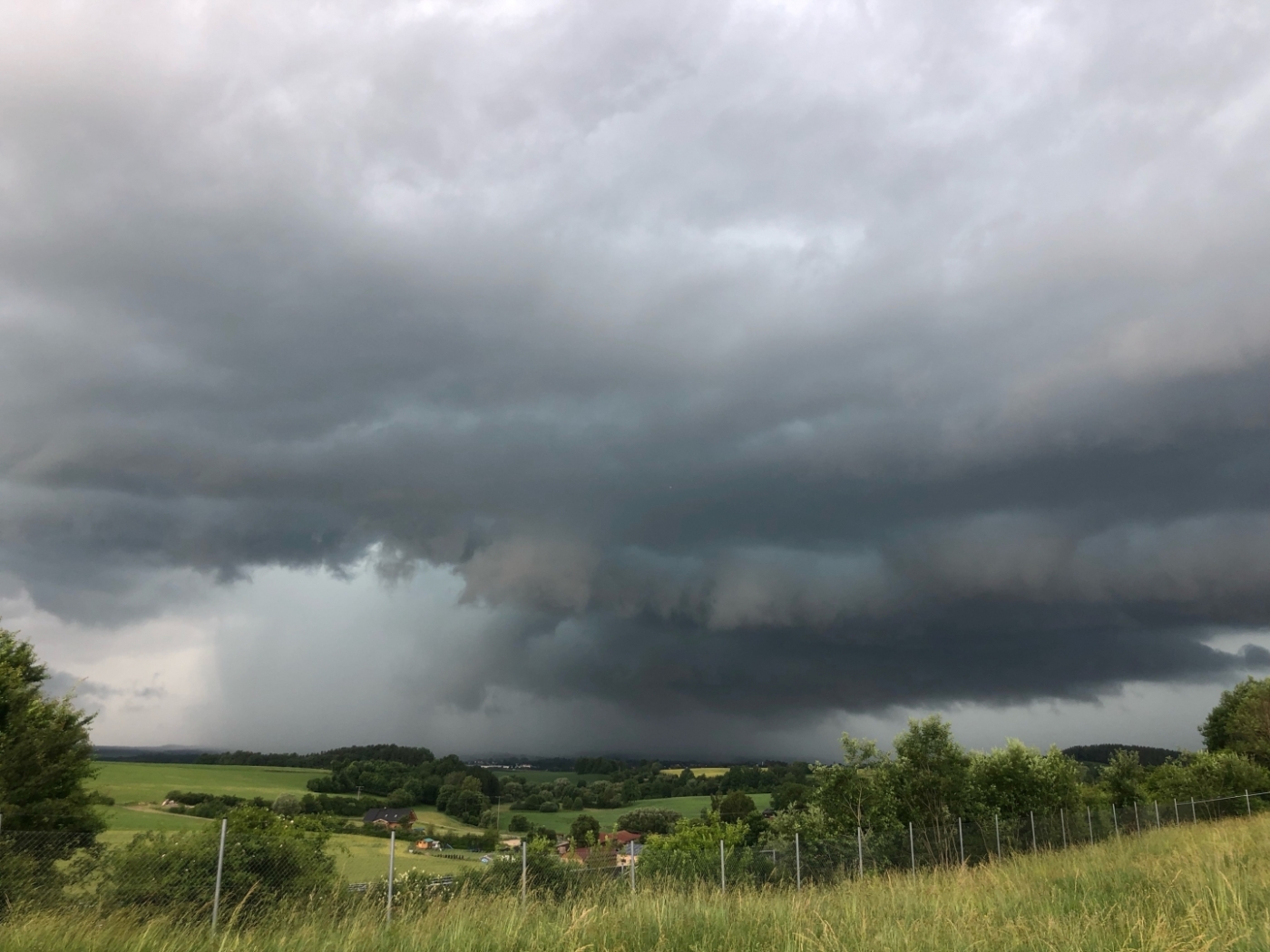 Schweres Unwetter in Speichersdorf