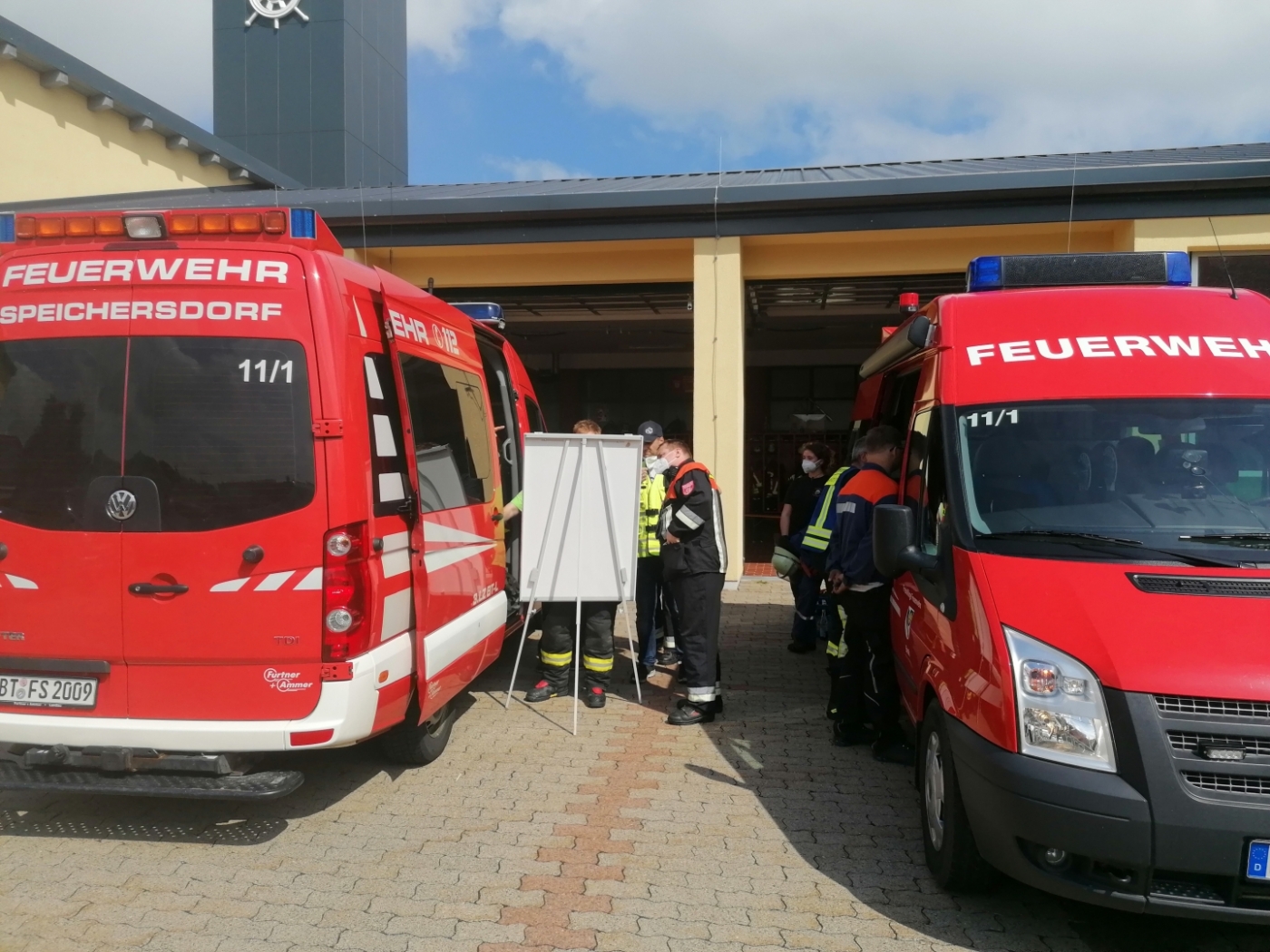 Schweres Unwetter in Speichersdorf