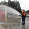 Jungendfeuerwehrübung zum Thema Schaum