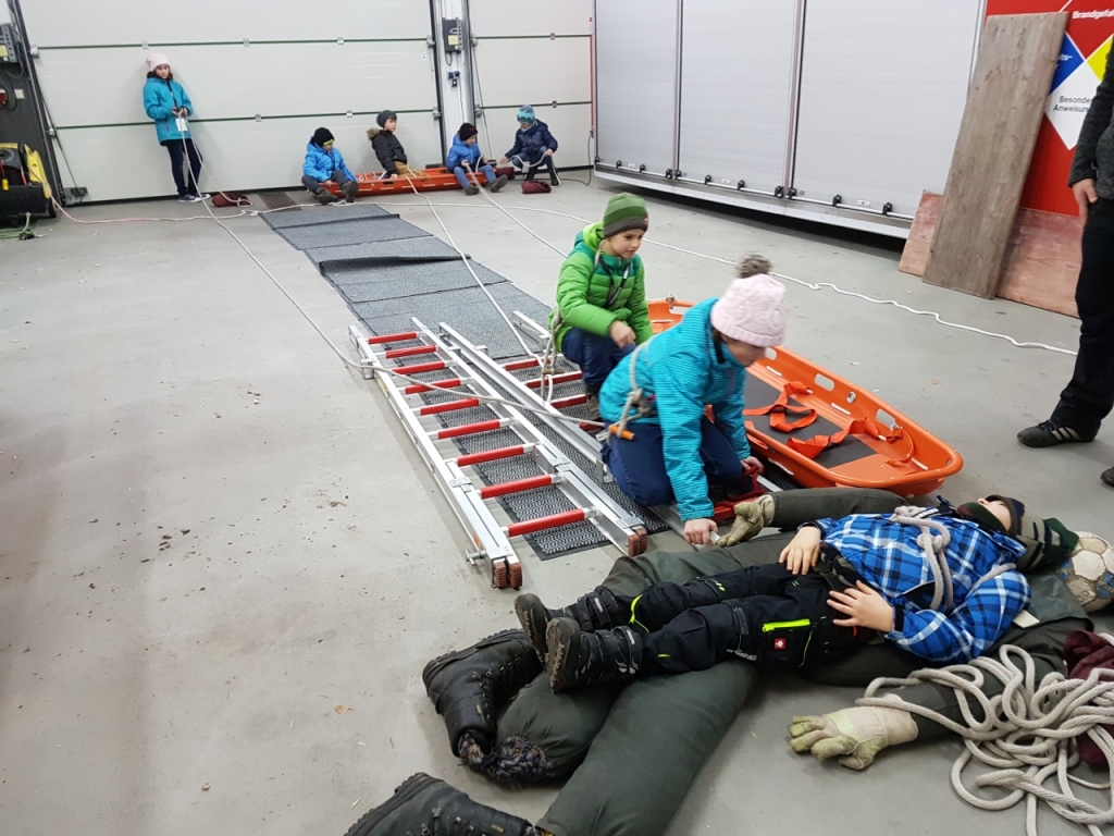 Kinderfeuerwehr im Januar 2018